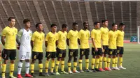 Pelatih Ong Kim Swee menyebut Malaysia U-22 wajib mengalahkan Myanmar U-22 pada laga pamungkas Grup B Piala AFF 2019. (Bola.com/Zulfirdaus Harahap)