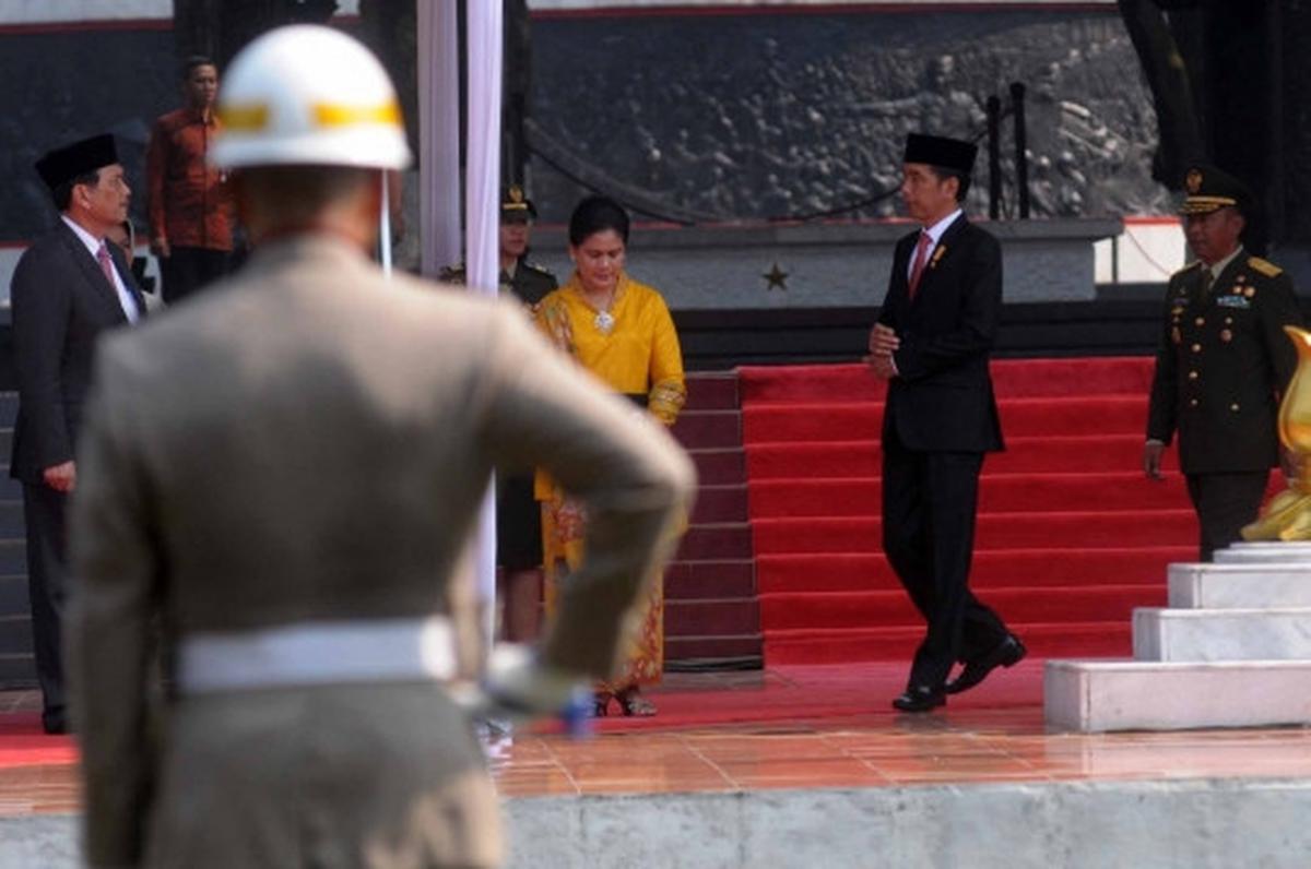 Presiden Jokowi peringati Hari Kesaktian Pancasila di Lubang Buaya