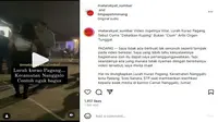 Video yang diduga seorang Lurah di Padang, Sumatera Barat tengah asyik berjoget bareng biduan viral di media sosial. (Instagram:&nbsp;@matarakyat_sumbar)
