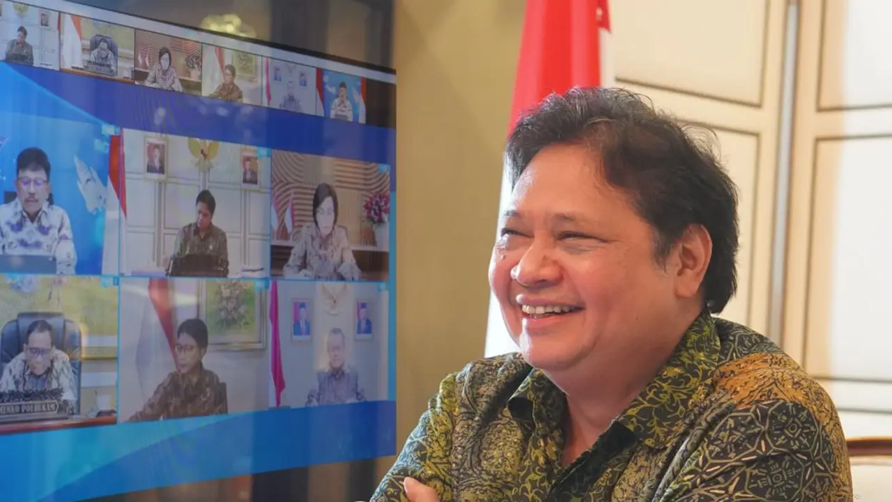 Menteri Koordinator Bidang Perekonomian, Airlangga Hartarto