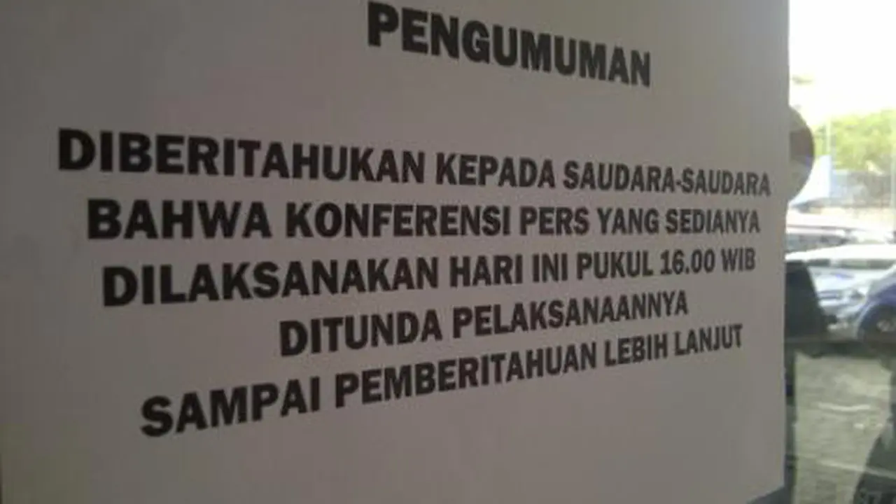 Hatta Rajasa Batal Gelar Konferensi Pers