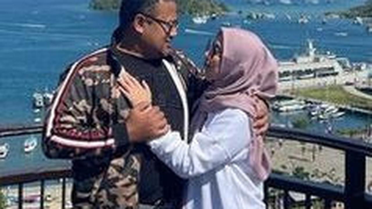 Salah satu potret romantis Brigjen Adi Vivid dengan istri tercinta yang dibagikan lewat Instagram.<br>