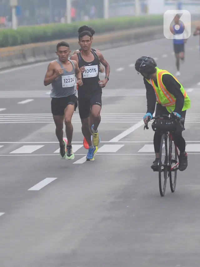 Ribuan Pelari Ikuti Jakarta International Marathon 2024
