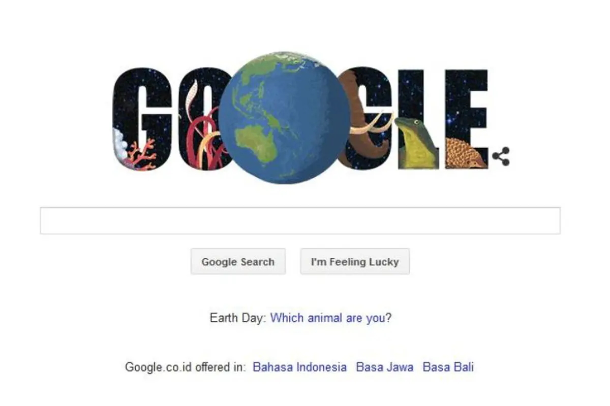 [Bintang] Kuis Peringatan Hari Bumi ala Google