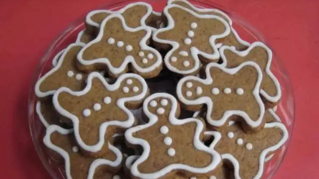 Kue kering jahe cokelat