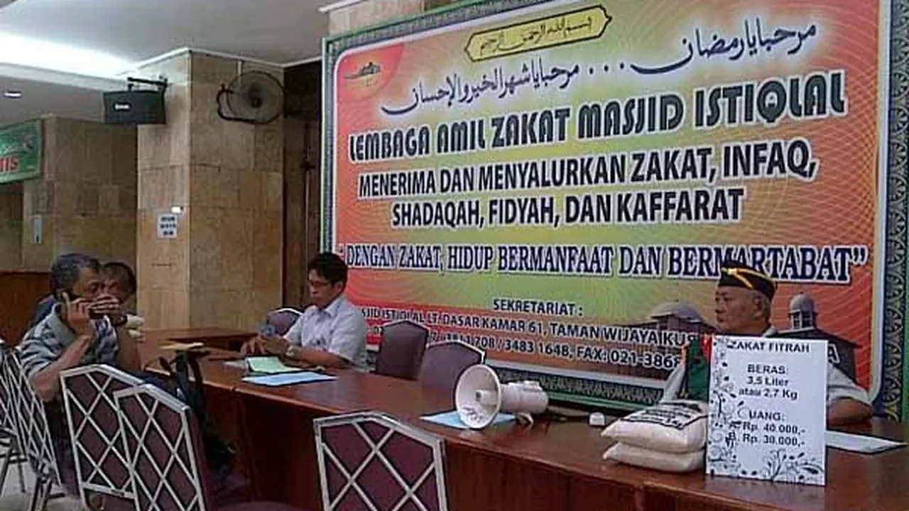 panitia zakat Istiqlal