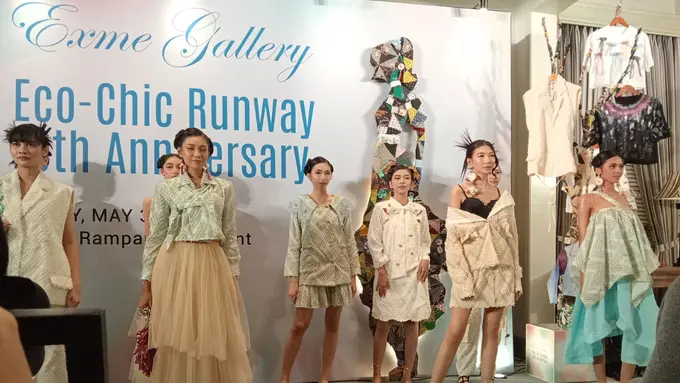EXME Galerry Anniversary ke-10, Hadirkan Karya Busana dan Aksesoris dari Bahan Daur Ulang