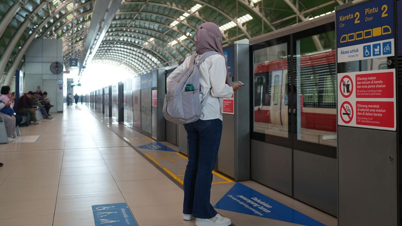LRT Jabodebek Gangguan, Stasiun Dukuh Atas dan Setiabudi Berhenti Beroperasi