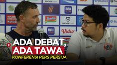 Berita video momen yang mengundang tawa saat konferensi pers Persija Jakarta yang dilakukan oleh Thomas Doll, Rabu (22/2/2023).