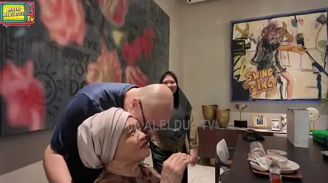 7 Potret momen kedekatan Irwan Mussry dengan orang tua Maia Estianty, menantu idaman mertua