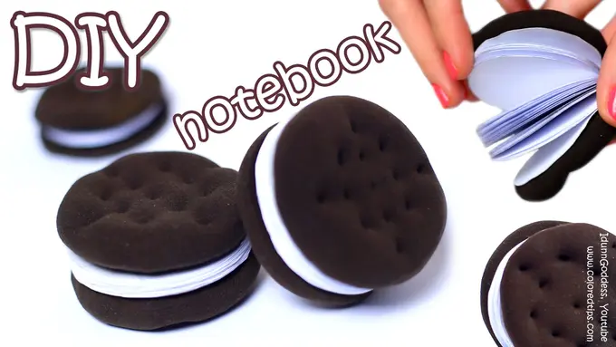 Benda Imut Abad Ini, Notebook Oreo Bisa Bikin Sendiri!