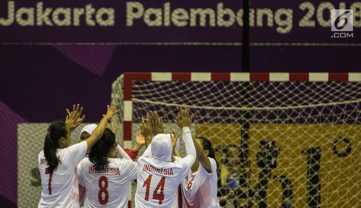 FOTO Timnas Bola Tangan Putri Indonesia Kalahkan Malaysia Asian