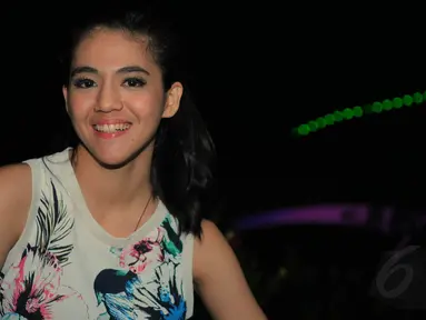 Putri Una Astari atau yang lebih dikenal sekarang sebagai DJ Una memiliki cara ampuh untuk menghilangkan stres. (Liputan6.com/Faisal R Syam)