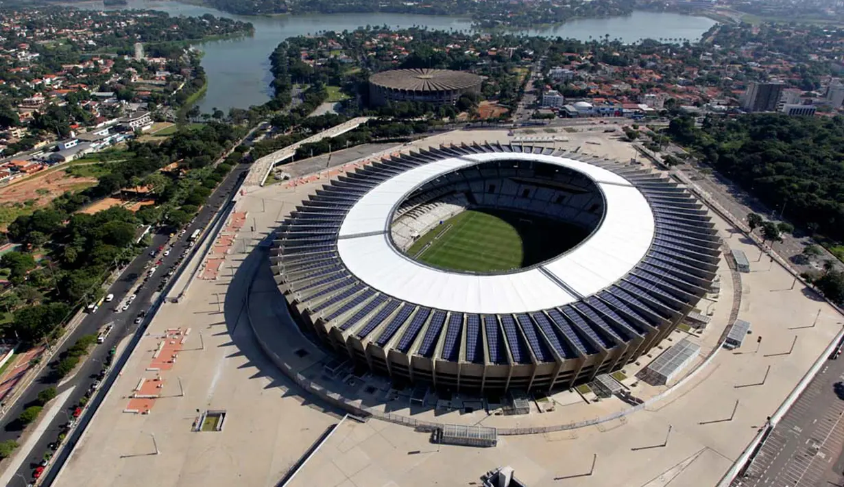 Estadio Mineirao di Belo Horizonte, kapasitas 62.160 orang (REUTERS / Washington Alves)