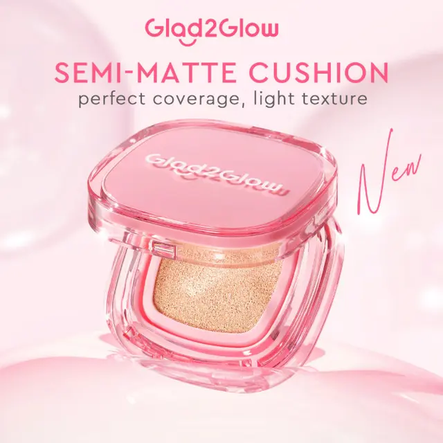 Awet Seharian, Cushion dari Glad2Glow ini Wajib Kamu Coba!