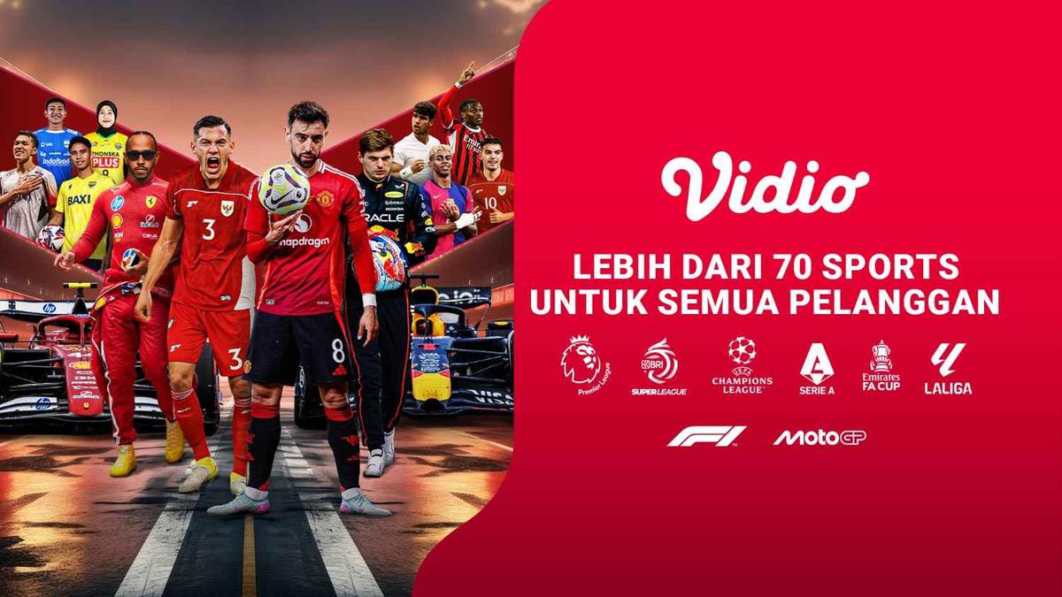 Vidio Kembali Jadi Destinasi Utama Olahraga: Saksikan Pertandingan Spektakuler dari Liga Top Dunia!