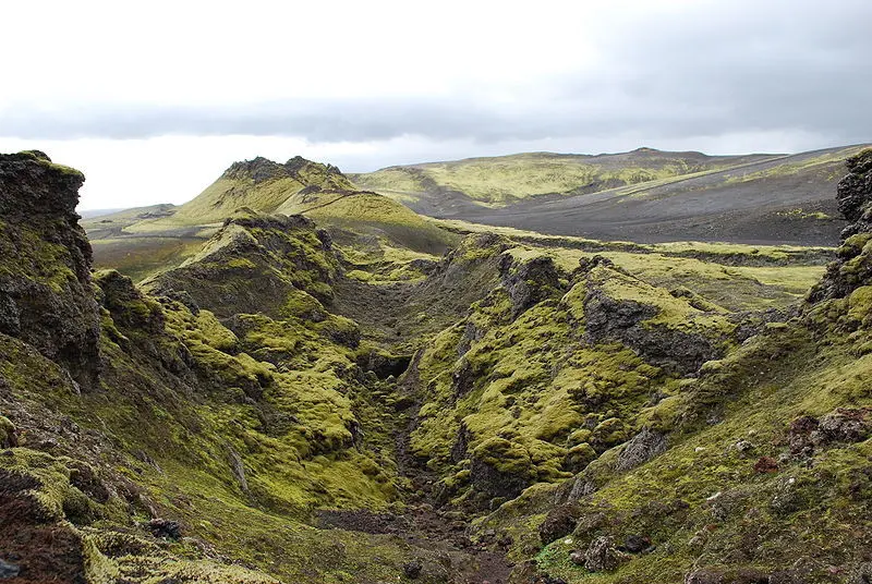 Patahan Laki di Islandia. (Sumber Wikimedia Commons/Chmee2/Valtameri via Creative Commons)