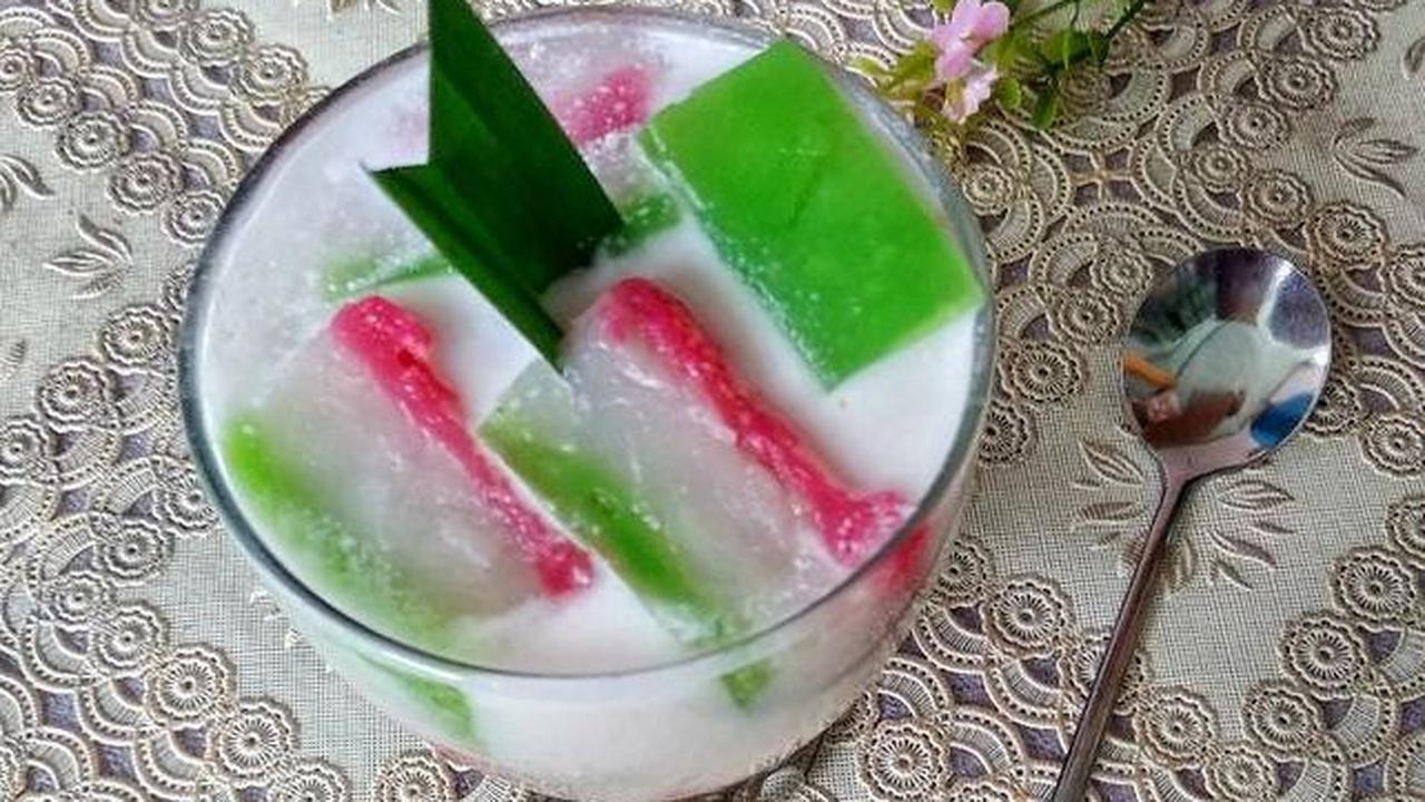 Resep Es Selendang Mayang Fiber Creme