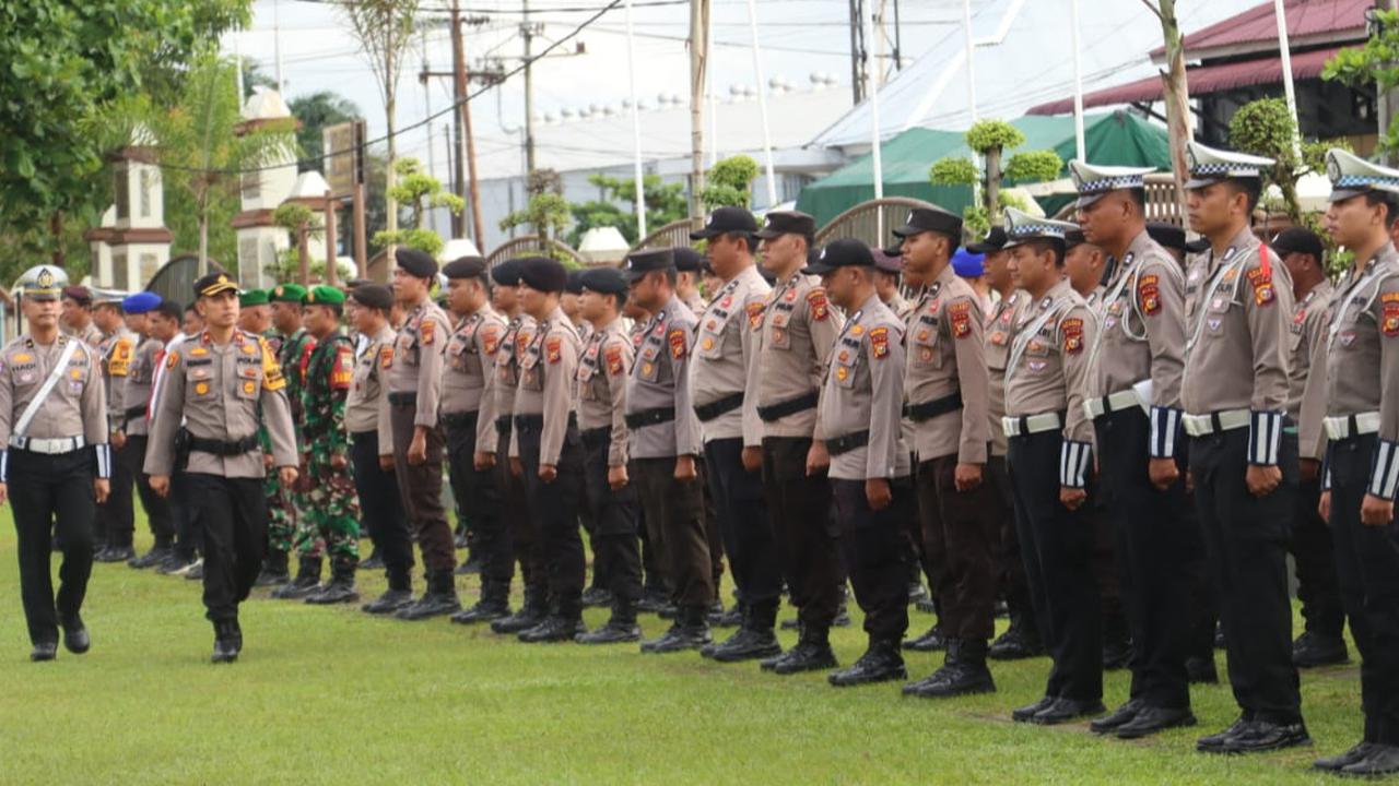 Ini Instruksi Wakapolres Pelalawan ke Personel Operasi Zebra Lancang Kuning di Tengah Agenda Pemilu