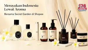 Rayakan Indonesia Lewat Wewangian, Secret Garden Hadir di Shopee 17.8 Festival Pilih Lokal
