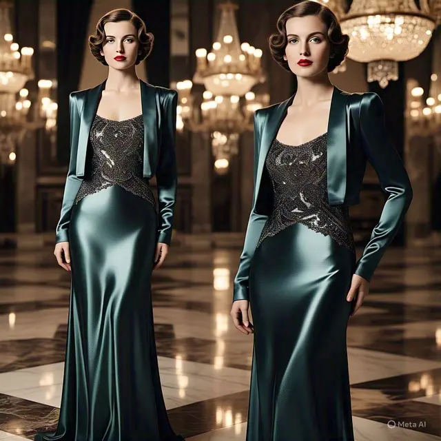 Dress Satin Maxi untuk Evening Look