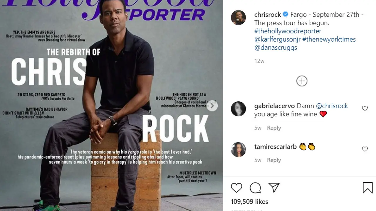Komedian Chris Rock