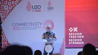 CONNECTI:CITY merupakan konferensi internasional terkait ekonomi kreatif dalam rangka mendukung Presidensi G20, dan sebagai side event U20.