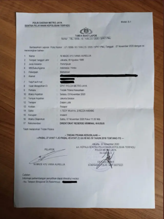 Aurel JKT48 laporkan kasus pelecehan seksual yang dialaminya