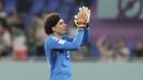 Guillermo Ochoa masih dipercaya tampil di Piala Dunia edisi kelimanya untuk mengawal gawang Meksiko. Bukan tanpa alasan, pelatih Gerardo Martino masih memberinya panggung di perhelatan akbar sepak bola empat tahunan ini. (AP/Moises Castillo)