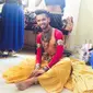 Eshan Hilal, penari perut dari India. (dok. Instagram  @hilaleshan/https://www.instagram.com/p/B_Zj_h5loJu/Putu Elmira)