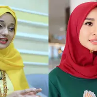 Marissa Haque dan Laudya Cynthia Bella. (Bintang Pictures)