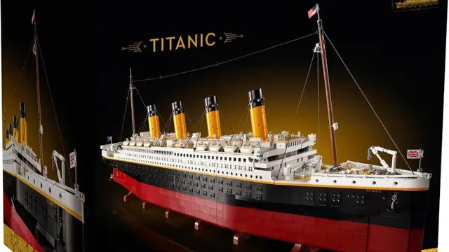 Lego Luncurkan Replika Kapal Titanic, Diklaim Jadi Set Balok Terbesar di Dunia