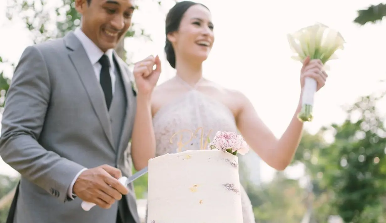 Restu Sinaga dan Vicky Monica (Instagram/vickymonica)