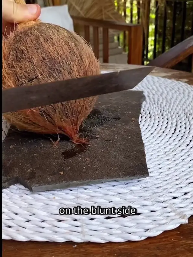Modal 1 Bahan Dapur, Ini Cara Pisahkan Daging Kelapa dengan Mudah