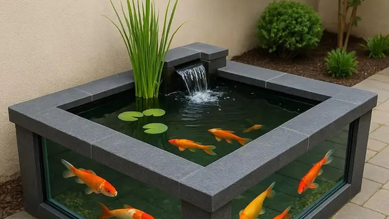 5 Model Kolam Ikan dan Taman Minimalis di Lahan Sempit, Hunian Makin Cantik