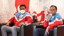 Direktur Operasi LinkAja Widjayanto memberikan paparan pada Media Gathering Layanan Business Solution LinkAja (16/12/2021). Inovasi layanan Business Solution LinkAja, telah meningkatkan performa bisnis dengan proses penyaluran dana operasional yang lebih aman dan efisien. (Liputan6.com/Fery Pradolo)