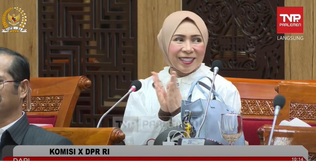 Momen Melly Goeslaw dan Ahmad Dhani Nyanyi Saat Rapat Komisi X DPR RI, Tuai Sorotan