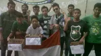 Fans PSMS Medan Peduli Pengungsi Sinabung