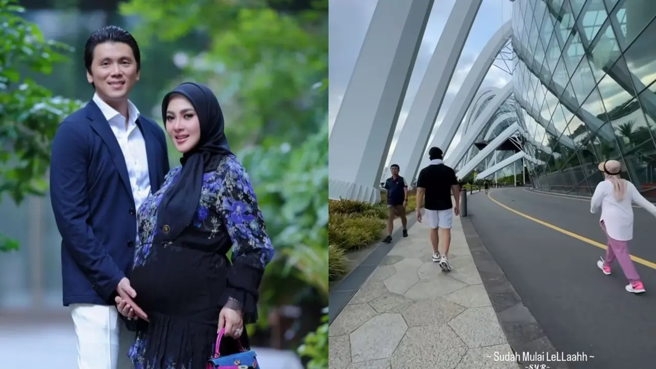 Syahrini mengaku naik berat badan hingga 18 kg selama hamil