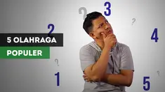Berita video 5 olahraga populer didunia, bulutangkis tidak termasuk didalamnya.