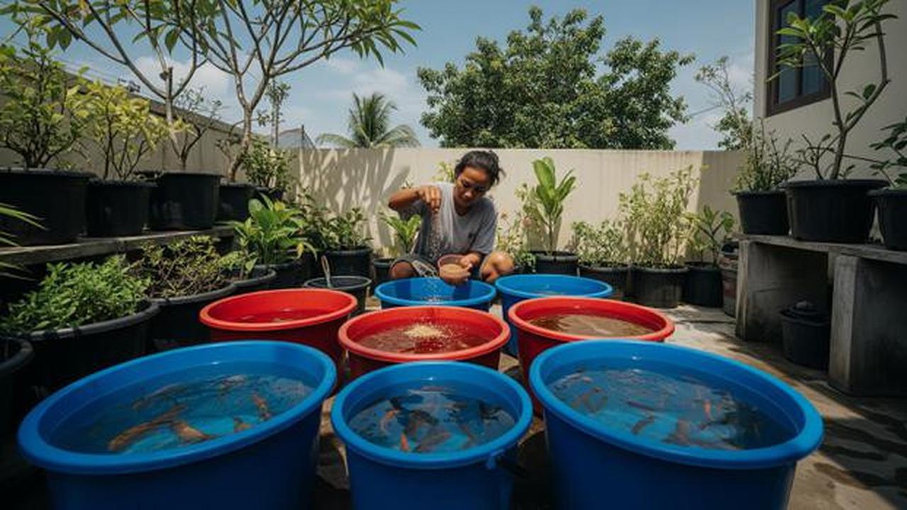 7 Cara Mudah Bikin Aquaponik di Rumah Pakai Ember untuk Pemula
