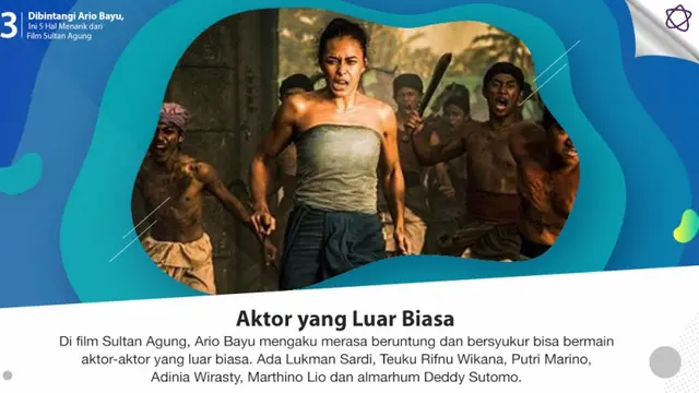 [Bintang] Dibintangi Ario Bayu, Ini 5 Hal Menarik dari Film Sultan Agung