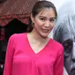 Olga Lydia saat konferensi pers Festival Film Indonesia, Banten (19/10/2015). (Liputan6.com/Herman Zakharia)