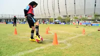 Festival SenengSoccer di JIS, Naufalyn Fikria Rabbani Jadi Peserta Tercepat
