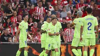 Hasil Liga Spanyol Tadi Malam: Robert Lewandowski Cetak Brace, Barcelona Akhiri Musim dengan Kemenangan Telak
