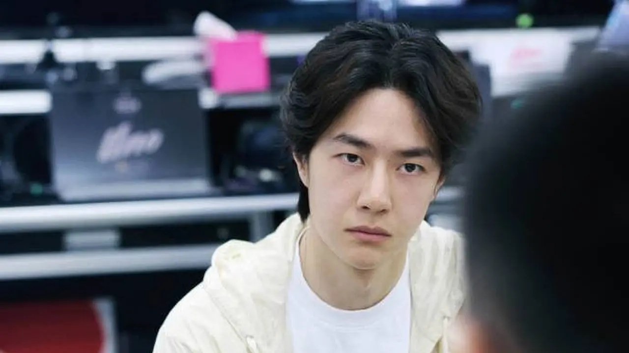 Wang Yibo di Sepang, Malaysia (credit: Weibo)