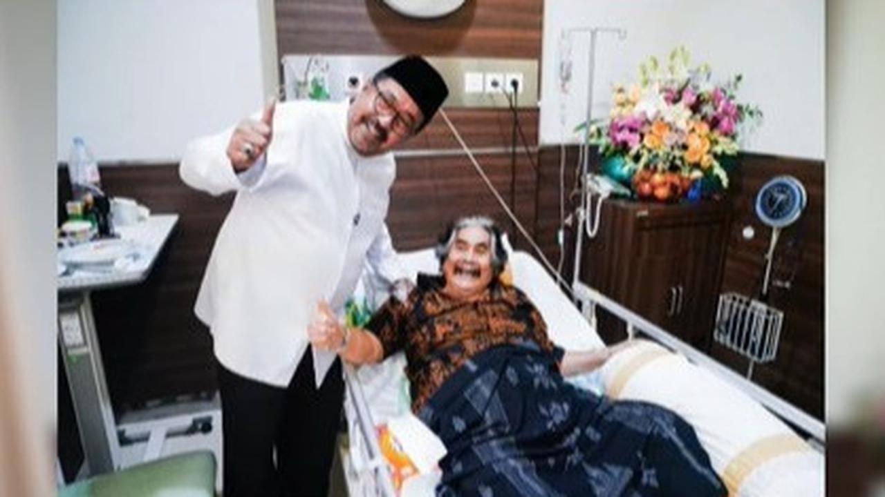 Girangnya Jaja Miharja Ditengok Wagub Jakarta di Rumah Sakit, Bang Doel Sampai Cium Tangan