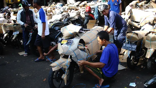Jelang Lebaran, Jasa Pengiriman Motor Mulai Diserbu
