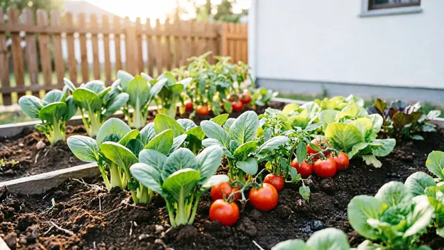 Ide Belakang Rumah yang Bisa Menjadi Sumber Sayur Harian (AI)