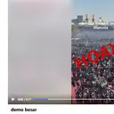 Cek Fakta: Tidak Benar Video Jakarta Menjadi Lautan Manusia